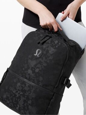 Lululemon New Crew Black Camo Backpack 22L